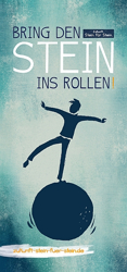 Vertrauen Bring den Stein ins Rollen Symbol.